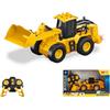 MONDO Motors Bulldozer radiocomandato, modello in scala 1:24, pacco batterie ricaricabili incluso, movimenti controllabili dal telecomando, giocattolo per bambini 63848