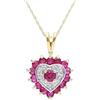Ivy Gems - Collana, Oro giallo 375/1000 (9 carati), Donna