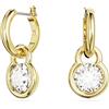 Swarovski Orecchini da donna Dextera Swarovski Bianchi Placcato color oro 5666023