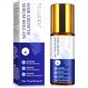 FuzzyUp Siero Crescita Capelli Roll-On 60 ml, Siero Anticaduta Capelli con Redensyl, Rosmarino, Biotina e Anagain, Hair Growth Serum per Uomo e Donna, per Capelli Fini e Diradati, Cura del Cuoio Capelluto