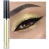 Lilbitty 1 pezzo Glitter Ombretto Liquido Pigmenti Metallic Shine Sparkling Smokey Eye Look Shimmer Oro Madreperla Glitter Ombretto Liquido