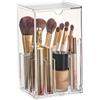 Yeory Porta del pennello per trucco, organizzatore di pennelli per trucco trasparente, scatola di stoccaggio del pennello cosmetico, scatola di stoccaggio dell'organizzatore cosmetico
