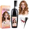 Generico 3-In-1 Comb For Hair Coloring With Integrated Brush, Portable Dye Comb For Gray Hair Coverage,Waterproof And Sweatproof,No Mix Dye Applicator, Instant Root Touch-Up Stick. (light brown, 7.5*4.5*20)