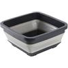 Healvian Lavabo pieghevole, 32 cm, fondo antiscivolo, portatile, per campeggio, casa, manicure, pedicure, viaggi e attività all'aperto