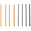 LxPxP Set 8 Pezzi Plug Uretrale in Silicone - 2 Serie di 4 Misure Diverse di Masturbatori Uretrali, Giocattolo Erotico Maschile per Stimolazione Intima e Esplorazione Sensoriale