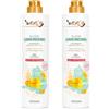 Generico Elisir Lava Incera Wexór - Detergente Gel Profumante con Cera Carnauba - Igiene Profonda - Pavimenti Lucidi e Brillanti - Zagara, Fior di Loto e Accordo Mediterraneo - 2 Unita da 750ml