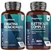 WeightWorld Creatina Monoidrata ed Elettroliti Vegani Bundle, 270 Compresse + 180 Compresse, Creatina Monoidrato 3000mg, Pre e Post Workout, Elettroliti Integratore con 5 Sali Minerali, Privi di Glutine e OGM