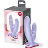 Fun Factory Ryde | Grinding Dildo in silicone | dildo a coste con base a ventosa | doppia stimolazione, stimolante per la vagina e l'ano | compatibile con strap-on | dispositivo erotico