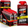 Vitastrong. Carbo Gel 2:1 Energy Vitastrong, 24 Bustine 60ml con Cannuccia, 40g Carboidrati, 56mg Magnesio e Potassio 300mg per Dose, Maltodestrine per Intra Workout, Energy Gel Running, Energetico Ciclismo