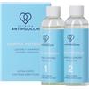 HoofdZorg Kliniek Clinica Anti Pidocchi Doppia Potenza - Elimina efficacemente pidocchi e lendini - Kit per il trattamento dei pidocchi - Lozione e shampoo al dimeticone per adulti e bambini - Profumo di eucalipto