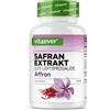 vit4ever Zafferano 120 Capsule - 30 mg di Estratto di Zafferano AFFRON® | per dose giornaliera, dalla Spagna, 3,5% Lepticrosalides®, Crocus sativus, materia prima premium, vegano, scorta 60 giorni