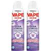 Vape Derm & Dress Repellente Spray Asciutto per Pelle e Vestiti, Anti Zanzare, Formula Vegetale, 8 Ore di Protezione, 100 ml (2)
