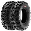 SunF A001 21x7-10 21x7x10 ATV UTV Quad pneumatici fuoristrada 6PR TL 35F E4 Mark, set di 2 pezzi