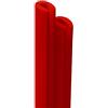 4R Quattroerre.it - 12101 - Profili Salvaporta Paracolpi per Auto, Rosso, 2 Pezzi, 65 cm