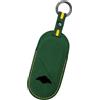Rondrive Cover Portachiavi Auto in Pelle Scamosciata Compatibile con MINI Cooper F65 F66 F67 2023 2024 2025 Countryman U25 Custodia Protettiva per Chiave Smart Fob, Verde Scuro