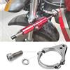 Fullibars Morsetti di Sterzo Clip 32mm Universale Ammortizzatori Lineari Morsetto da 32mm Forcella Anteriore da 32mm Morsetto Per Tubo Per Moto