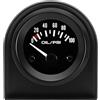 LKRXW Indicatore della Pressione dell'olio Auto 52mm Olio Pressa Manometro | Con Sensore 12V Bianco Luce Puntatore Olio Pressione Calibro Strumenti Analogico Misuratore Psi