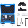 jackfru Kit Attrezzi Fasatura Motore 1.2 PureTech VTi/GDI, Strumento Bloccaggio Albero a Camme, Set 7 Pezzi Compatibile con Citroën Peugeot Opel, Attrezzo Cinghia Distribuzione con Inserto Officina (A)