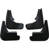 Reyukhn Parafanghi Per Ford Per Fiesta 2009 2010 2011 2012 2013 2014 2015 2016 2017 Paraspruzzi Anteriori Posteriori ABS Accessori 4 Pezzi/set Paraspruzzi Per Auto