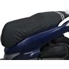 TJ MARVIN COPRISELLA telo idrorepellente elasticizzato con elastico di fissaggio regolabile IDRO C17, Nero, (105x145 cm)