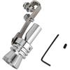 Ymiko Turbo Sound Tail Tubo di scarico Tubo di scarico universale Simulatore valvola limitatrice di pressione Fischio Simulatore valvola audio BOV(L)