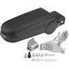 EVTSCAN Bracciolo Per Auto in Pelle Cuscino Per Bracciolo Centrale Per Auto Universale Bracciolo Per Scatola Portaoggetti Per 4 MK4 1999-2005