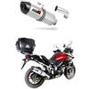 DOMINATOR DL 1000 V-STROM Marmitta racing HP1 Carbon Dominator Exhaust Terminale di Scarico Silenziatore 2014 2015 2016