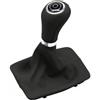Auratrove Pomello del cambio automatico in pelle per Mercedes Benz C E GLK W204 W207 W212 X204 2007 - 2012 nero aggiornamento interno