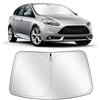 YGYQZ Parasole Auto Parabrezza per Ford Focus 2019-2024 Pieghevole Auto Parasole per Parabrezza Frontale Rinforzato Riflettente Parasole per Bloccare i raggi UV