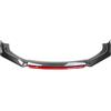 KBSXCGHD Adatto per Audi TT RS 8N A3 8P A4 Auto Paraurti Anteriore Lip Spoiler Splitter Kit Corpo Vettura in Fibra di Carbonio Protezione protezione Tuning