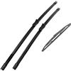PACSCI Spazzole tergicristallo per auto Per Opel Per Zafira Tourer C 2012-2020 Parabrezza Spazzola Finestrini 30+28+14 Tergicristallo Anteriore E Posteriore Set Spazzole Tergicristallo Tergicristallo