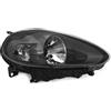 EDA PREMIUM auto Fari anteriori Destra 51937150 compatibile per FIAT PUNTO EVO 2009-2012, elettrico, con motore, grigio, H4, P21W, W21W, ECE