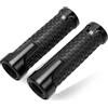 YIEBA 22mm 7/8 Manopole Manubrio Universale Per Z900 Z900RS 2017 2018 2019 2020 2021 Impugnatura Manopole del manubrio Accessori moto (Nero)