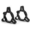 WUYUEY Regolatori Precarico Forcella Anteriore per KA&WASAKI ZX-10R Z750 ZX6R ZZR1400 Z800 Moto 14mm Ammortizzatori Forcella Precarico(Nero)