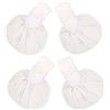 Gatuida Palline Fisioterapia Spa Massage Ball Moxa Compress Ball 4 Pezzi | Thai Therapy Balls, Spa Herbal Pouch, Palla per Moxibustione Cinese, Cotone Bianco, Uso Spa