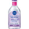 Nivea Micellair 5in1 Acqua Micellare Delicata Detergente Viso e Occhi Struccante Lenitivo 400 ml