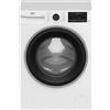 Beko - BWGU384S - Lavatrice 8kg, Classe A, 1400giri, Inverter, Vapore SteamCure, Cassetto detersivo autopulente, Bluetooth, Dimensioni AxLxP: 84x60x55cm. Profondità solo mobile:50cm