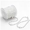DVSWDMA Kit di Ricambio per Catena Tenda Verticale - 20 Metri e 10 Metri Catena Tenda a Rullo, Cieca Rullo di Plastica Bianco Corda di Perline per Tende Verticali