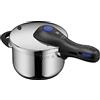 WMF Perfect Plus One Pot - Pentola a pressione a induzione da 2,5 l, pentola a vapore con protezione della fiamma, grande segnale di cottura, 2 livelli di cottura, manico del coperchio rimovibile
