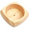 HNsdsvcd Base in legno per spilli, 85 x 85 mm, supporto per spilli da cucito, base organizer per aghi da cucito