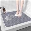 Auauraintt Tappetino Da Doccia Antiscivolo, 80 X 80 Cm, Antiscivolo, Senza Bpa, Tappetino Da Bagno Antiscivolo Con Ventose, Lavabile In Lavatrice, Antibatterico, Antimuffa