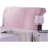 ZCXRYFL Elastica Copertura Per Testiera Per Letto Imbottito/Legno/Pelle Copri Testata Del Letto Matrimoniale Singolo Rettangolare/Leggermente Stondata Fodera Testiera Letto Pr(Lunghezza:90-110cm,ColoreRosa2)