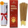 Calmveda Incenso Cannella Havana Incenso Natalizio - (80 incensi profumati) Incenso Bastoncini NO carbone, realizzato con fiori riciclati | Utilizzato come Incenso di Natale dall'aroma dolce e speziato