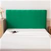 ZCXRYFL Copri Testata Letto Matrimoniale Singolo, Elastica Universale Copertura Testiera Letto EcoPelle/Imbottito/Legno/Tessuto Testiera Protezione Decorazione Fodera Antipolvere(Size:Lunghezza:150-170cm,Colo
