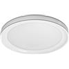 LEDVANCE Applique e plafoniera LED intelligente per interni con tecnologia WiFi, colore della luce variabile (3000K-6500K), grigio, 495 mm, compatibile con Google e Alexa, SMART+ WIFI ORBIS FRAME