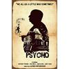 Bioprocess Psycho Poster classico film horror vintage latta segno stile metallo pubblicità parete decorazione parete cartello metallo cartello 20,3 x 30,5 cm poster SP40