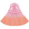 Aokbean 50 mini nappe di seta per artigianato fai da te, segnalibri, creazione di graziosi gioielli con perline, orecchini da ragazza, portachiavi, laurea, chiavi piccole, nastro lungo in tessuto per cucito