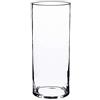 INNA-Glas Vaso cilindrico in Vetro Sansa, Trasparente, 20cm, Ø 10cm - Portacandela/Vaso da Tavolo