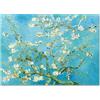 Giallobus - Quadro - Vincent Van Gogh - Fiori di mandorlo - Vetro acrilico - 100L x 70l cm - Pronto da appendere - Quadri moderni per la casa