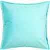 Morbidissimi - Set 2 Fodere Copricuscino Arredo Danae in Velluto 40x40 cm Acquamarina, Cuscini Decorativi con Cerniera Nascosta, Tinta Unita per Divano Letto Poltrona, Senza Imbottitura AC212